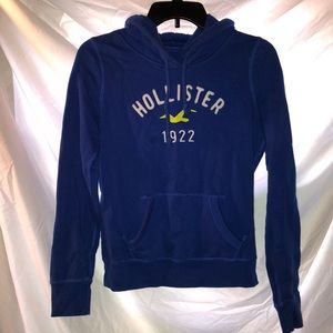 Hollister electric blue hoodie